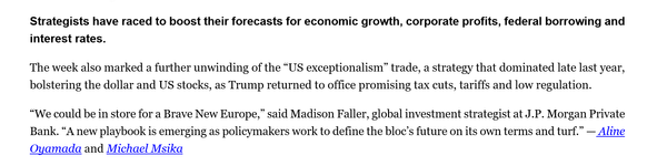 Bloomberg says ...